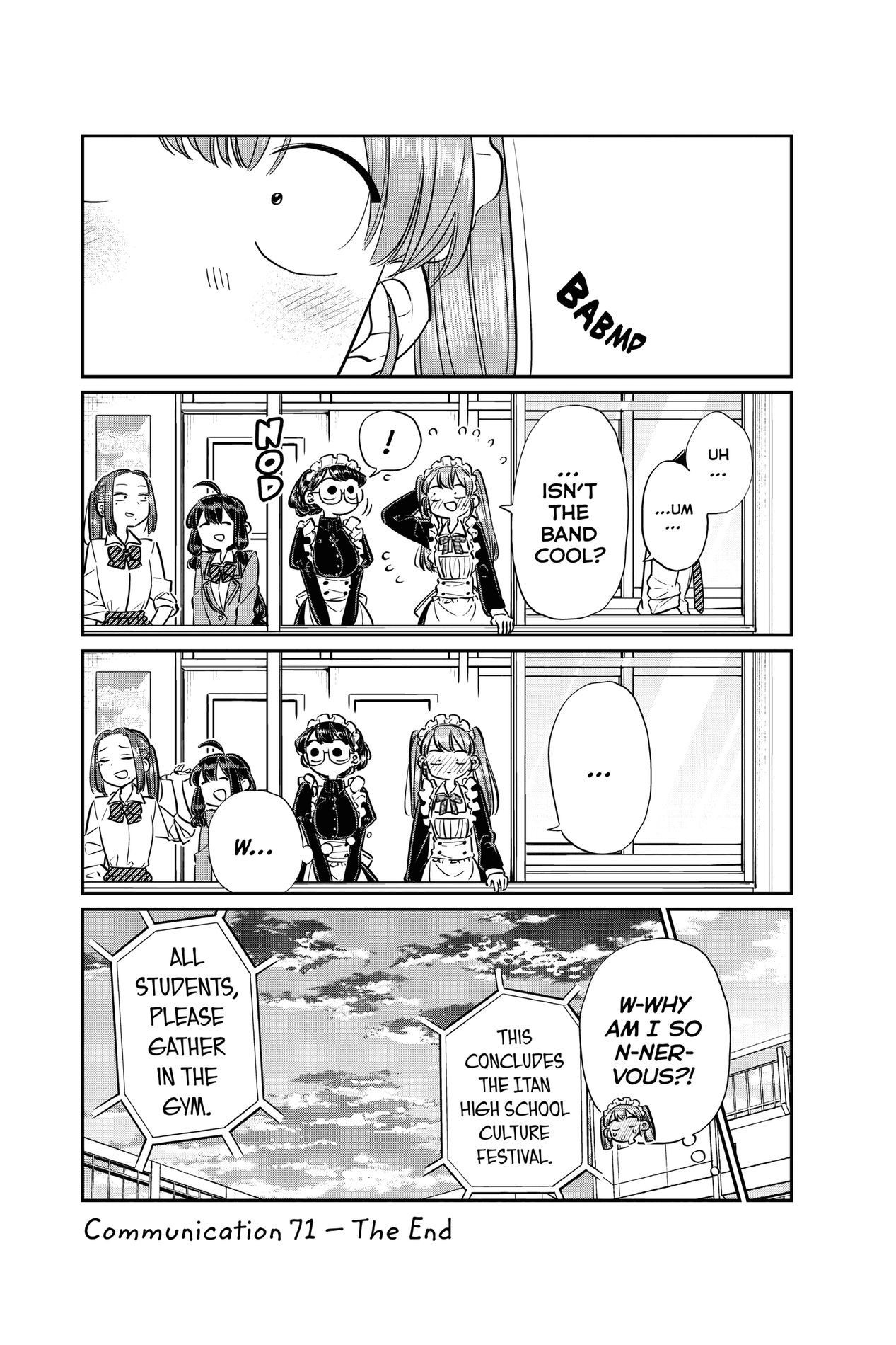 Komi Can’t Communicate, Chapter 71 image 9